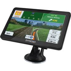 FM-Transmitter Sat Navs XYTGOGO Sat Nav Car GPS Navigation 5 Inch Black