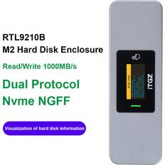 LaCie M.2 NVMe External Hard Drive Case 10Gbps