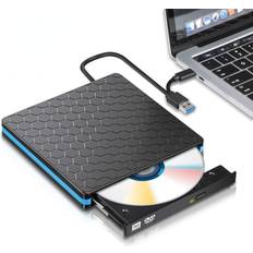 Optical Drives Greenzech USB 3.0 Type-C DVD RW CD Writer Drive Burner Reader Adapter