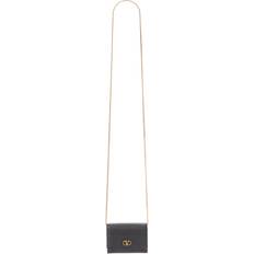 Valentino Wallets & Key Holders Valentino Vlogo Leather Card Holder