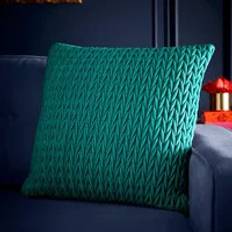 Amory Luxe Velvet Filled Cushion 43cm x 43cm Jade
