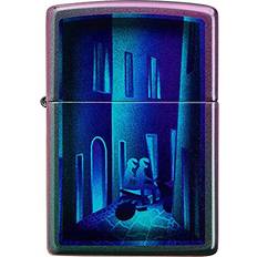 Zippo Nattkörning Färgbild Iriserande Stormtändare Påfyllningsbar
