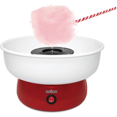 Candyfloss Machines Salton Red Kitchen Cotton Candy Machine 450 Watt CCM1779