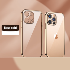 Vehhe Gold Shockproof Plating Cover for iPhone 13 Mini