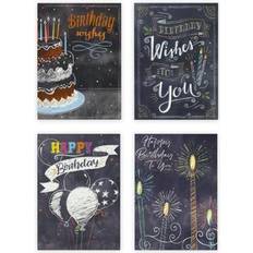 Tarjetas & Invitaciones Birthday Treats Chalkboard Greetings Boxed Cards