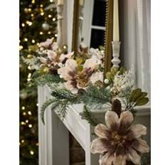 Dibor Magnolia Blush Xmas Table 1.8m Multi Large Decoration