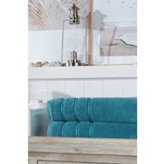 Bath Towels Christy Antalya Turkish Cotton Premium Loose Towels - Bath Towel Blue