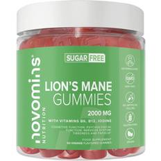 Novomins Lions Mane Supplement High-Strength 2000mg Sugar-Free