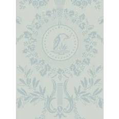 Tapeter Farrow & Ball Tapete Purnon Pale Powder Blue Light Blue