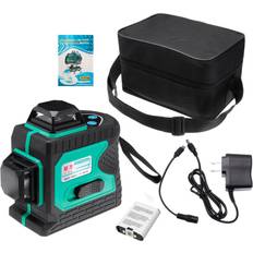 Greenzech 3D Green Auto Laser Level 12 Lines 360 Horizontal Vertical Cross Build Tool