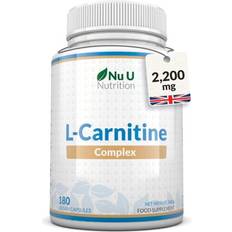Vitamins & Supplements Nu U Nutrition 180 High Strength Vegan Capsules with Riboflavin