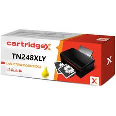 Cartridgex Yellow Toner Cartridge Compatible With Brother TN248XL DCP-L3555CDW DCP-L3560CDW