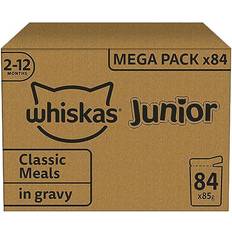 Whiskas Junior Classic Selection in Gravy 84 Pouches 84 x 85 g