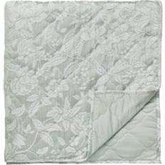 Blankets Sanderson Pyramus Cotton Quilted Throw One Size Blankets Blue