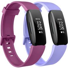 AMCC Fitbit Inspire 2 Strap Soft Silicone Sport Replacement Wristband Small