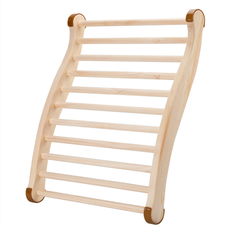 Saunas Sans Marque Wooden Ergonomic S-Shaped Backrest