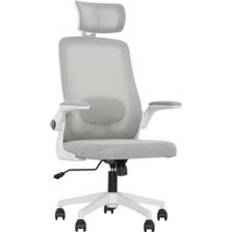 Office Chairs Homcom Executive Mesh with Headrest Office Chair