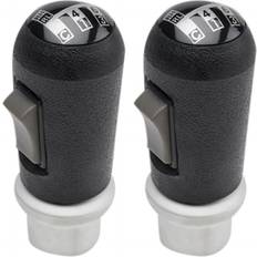 Gear Knobs Veneka 2X 6 Speed R+C Car Gear Shift Knob Lever Stick Shifter 1485717