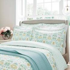 Textiles V&A Voysey Anselm Set Double Aqua Duvet Cover Blue