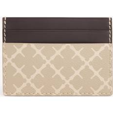 Beige Kortholdere By Malene Birger Elia Kortholder Med Print - Feather