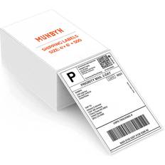 Munbyn Thermal Labels 4x6 Fanfold Pack of 500