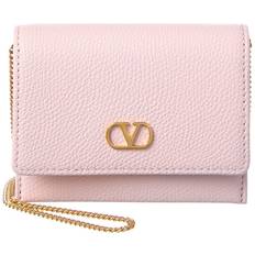 Valentino Wallets & Key Holders Valentino Vlogo Leather Card Holder