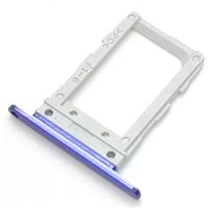 SIM Card Trays FoneFunShop Sim Tray Compatible With Samsung Z Fold1 Blue Replacement Card Holder
