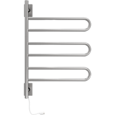 Heated Towel Rails Amba SL3-B Swivel Loop Hardwired Plug-In Combo