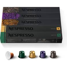 Nespresso Food & Drinks Nespresso Mixed Set 50 Capsules 10x Volluto 10x Capriccio 10x Livanto 10x Roma 10x Arpeggio 10pcs