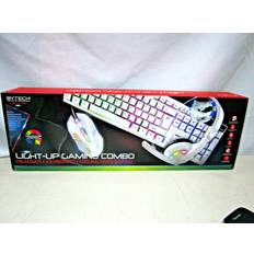 Gaming Accessories Bytech Gaming Lightup Gaming Combo Headset Keyboard Mouse Pad By-Ga-KT-100-AC