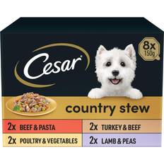 Cesar Pets Cesar Country Stew Adult Wet Dog Food Pack of 3 3 x 8 Trays x 150 g