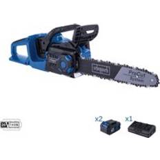 Chainsaw 2x20V 2 Batteries and Dual Charger IXES BC-CS355DUO-X