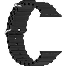 Rosalind Black Strap For Apple Watch Ultra 2 9 8 7 6 SE 44mm 40mm