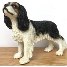 Leonardo Tricolour King Charles Spaniel 14x5 x 10 cm Figurine