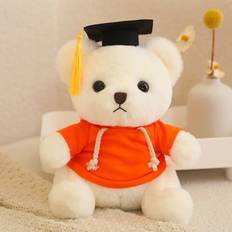 Doctors Soft Toys Veishet Wearing Doctor Bear Hoodie Plush Toy