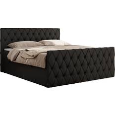 Boxspringbett 180 x 200 MKS Boxspringbett 180x200 mit Matratze H4 Bettrahmen 181x218cm