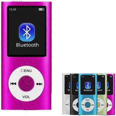 Media Players Hiigyl 32G Pink Mp3 Player with Memory SD Card