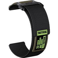 22mm Black Army Green Nylon Watch Strap Watch Band Accessories