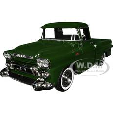Motormax 1958 GMC 100 Wideside Pickup Truck Green