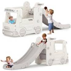 Living and Home 2 In 1 Multifunctional Slide Bus Children's Toy
