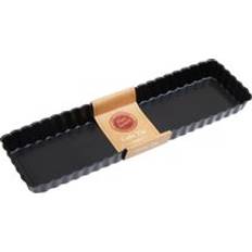 Versatile Rectangular Fluted Tins Black