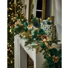 Dibor Highbury Luxury Christmas Xmas Table 1.8m Multi Large Decoration