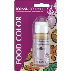 Svarta Hushållsfärger Lorann Oils Yellow Liquid Food Color 1 Ounce Squeeze Bottle Coloring