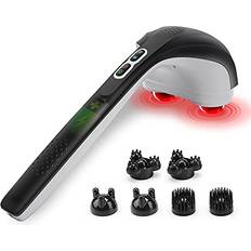 Cordless Handheld Back Massager with Heat 3 Sets