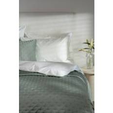 Silk Bedspreads Soak & Sleep Champagne Soft As Silk Light Double Bedspread Green