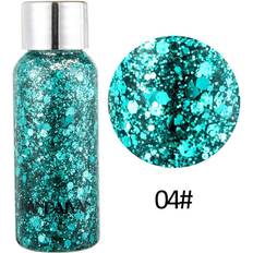 Body Makeup on sale Handaiyan Eye Glitter Nail Hair Body Face Stickers Gel Art Loose Sequins - Cream Diamond