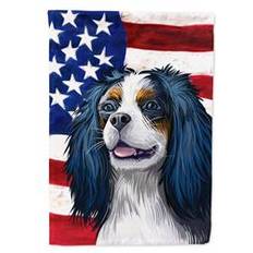 Bandiere e Accessori Carolines Treasures Bandiere da Giardino Americane King Charles Spaniel Multicolore