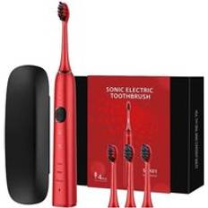 Red Electric Toothbrushes Smiley Clinic Touch Pro Electric Toothbrush Fire Red One Size