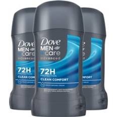 Dove Advanced Antiperspirant Deodorant Stick Clean Comfort 50ml 3pk 50ml