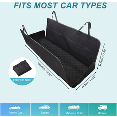 Unique Bargains Dog Car Seat Cover Waterproof Pet Hammock